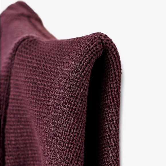 ZARA SHORT SLEEVE KNIT TOP - Picture 4 of 16